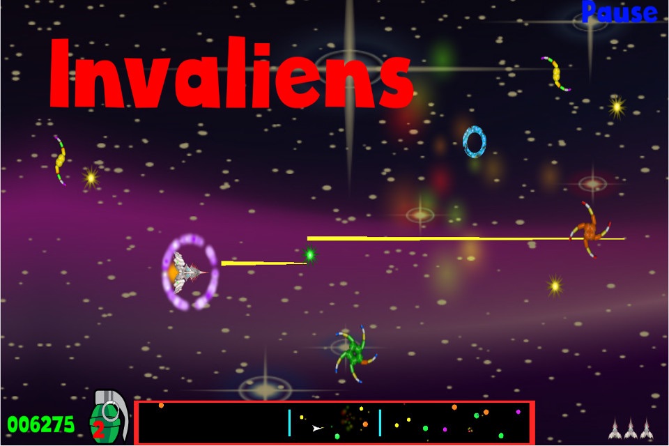 Invaliens Pro Galaxy Defender screenshot 2