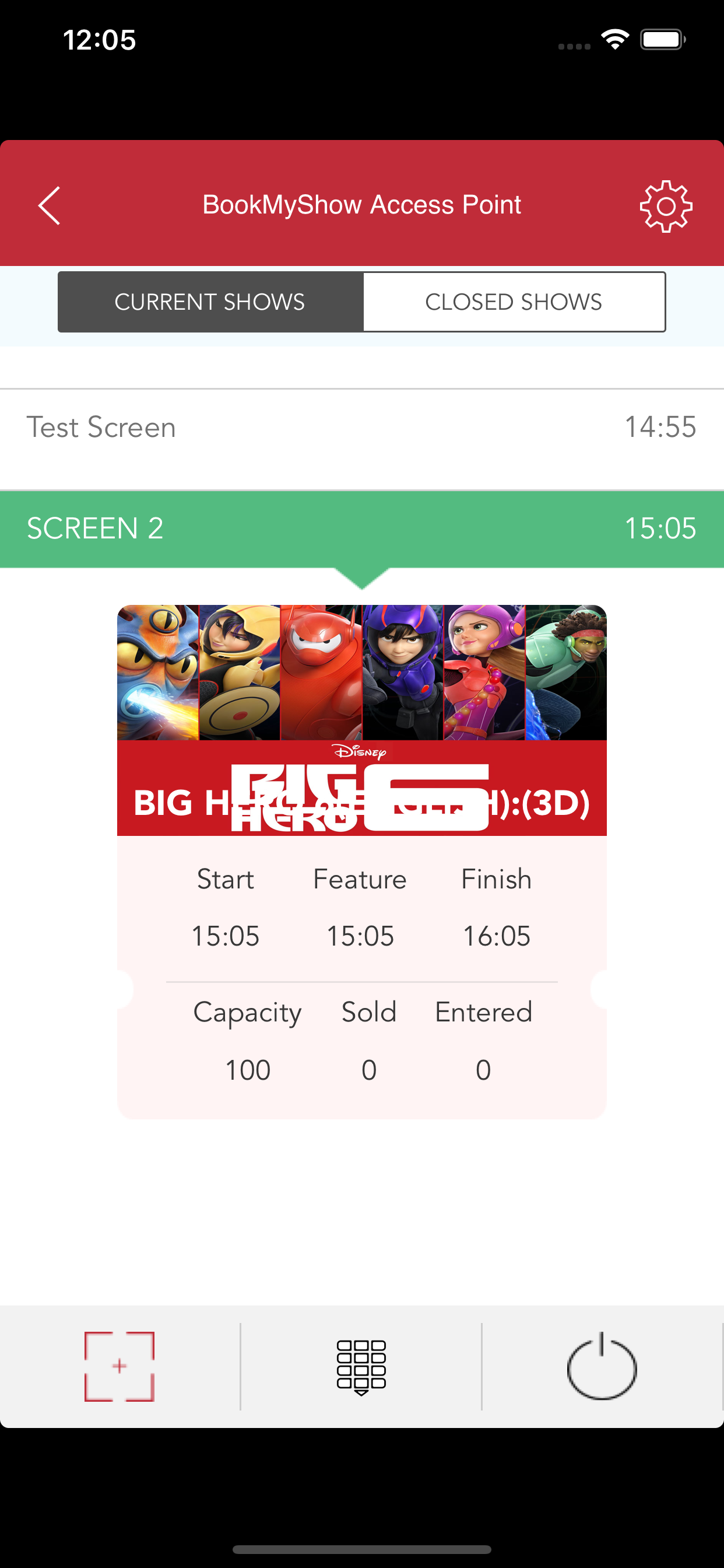 BookMyShow Access Point