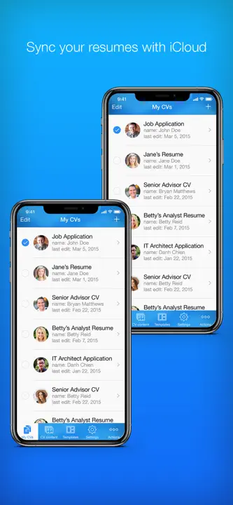 Resume & CV Builder: Screenshot 4 von 5
