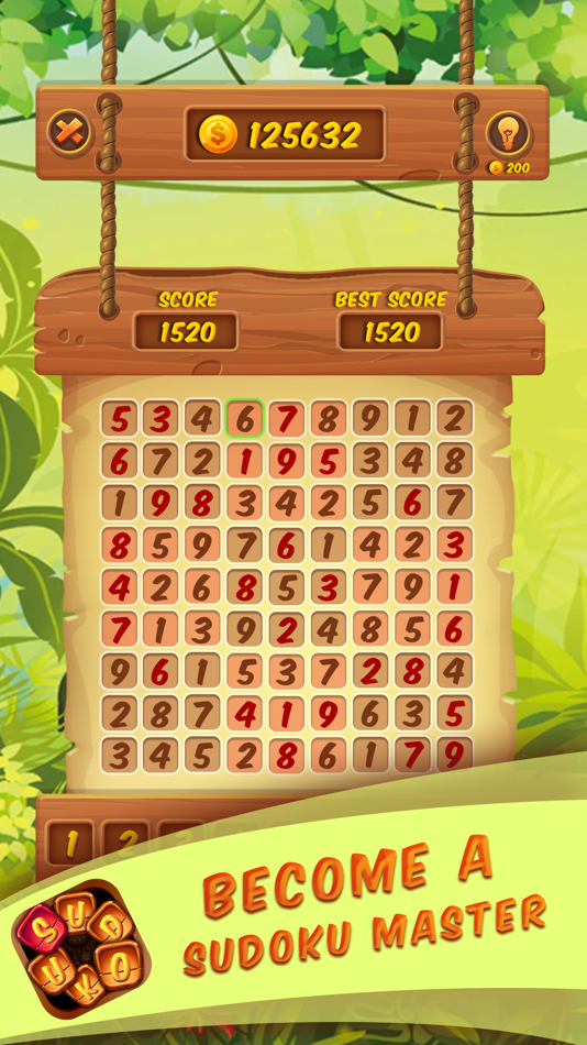 #5. Sudoku Cross Number Master (iOS) Podle: Phoenix Mind Games