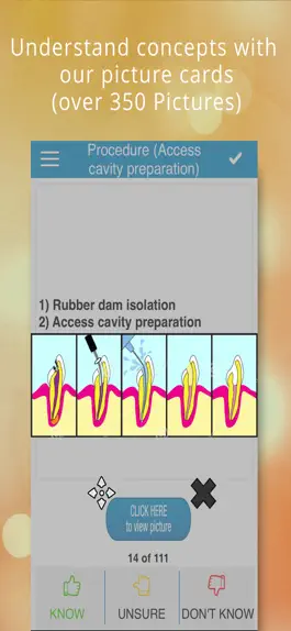 Game screenshot ADAT Endodontic Cram Cards apk