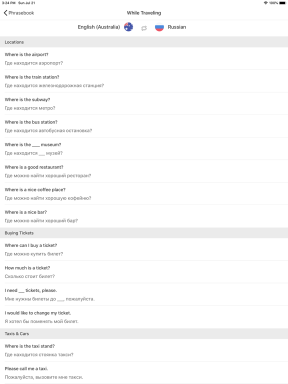 Hi.Translate  Translator iPad screenshot 5 - Utilities app