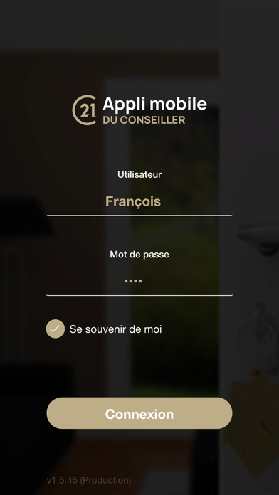 Screenshot #1 pour Appli mobile du conseiller