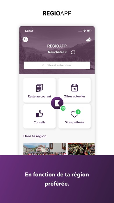 Screenshot #1 pour KLARA RegioApp