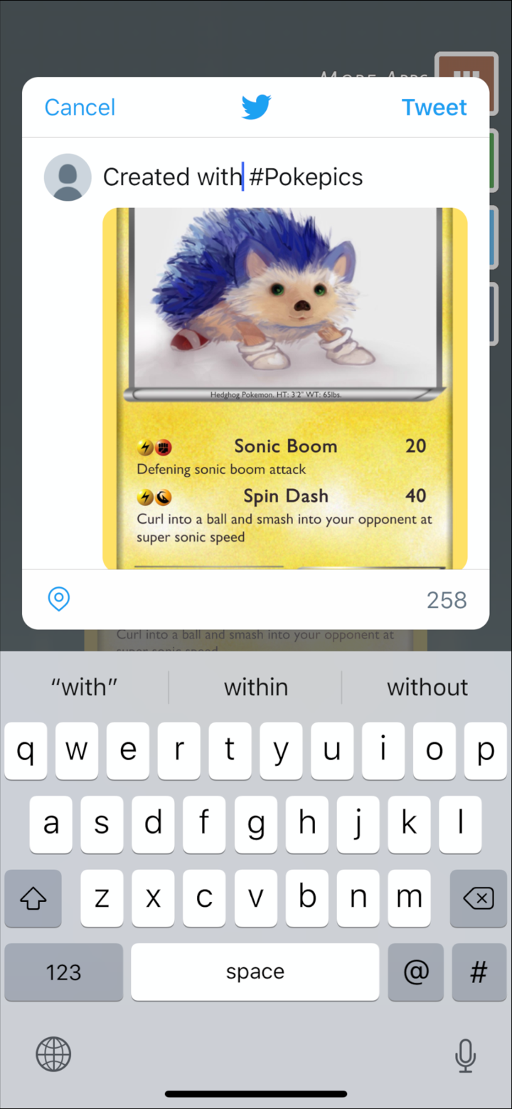 Poke Pics - Pokemon Card Maker screenshot 3