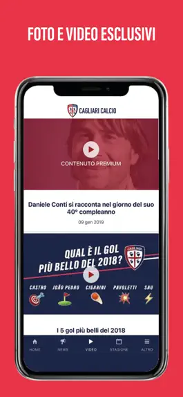 Game screenshot Cagliari Calcio hack