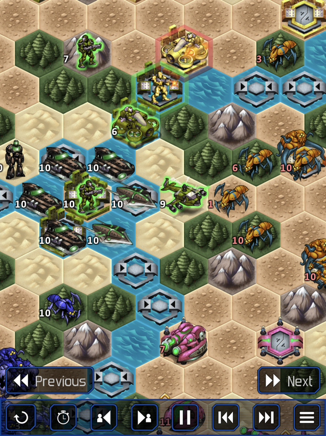 ‎UniWar: Multiplayer Strategy Screenshot