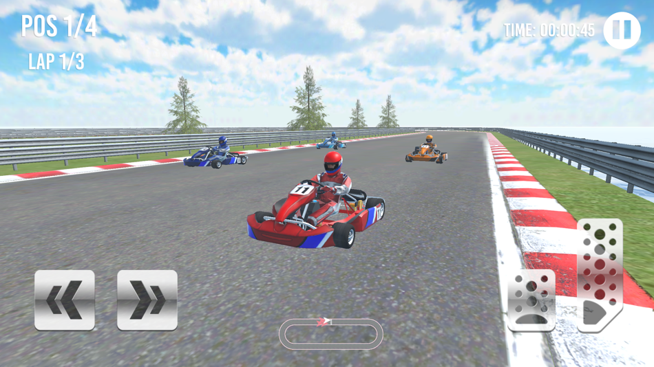 #1. Go Kart Racing Cup 3D (iOS) Bởi: ArgeWorld