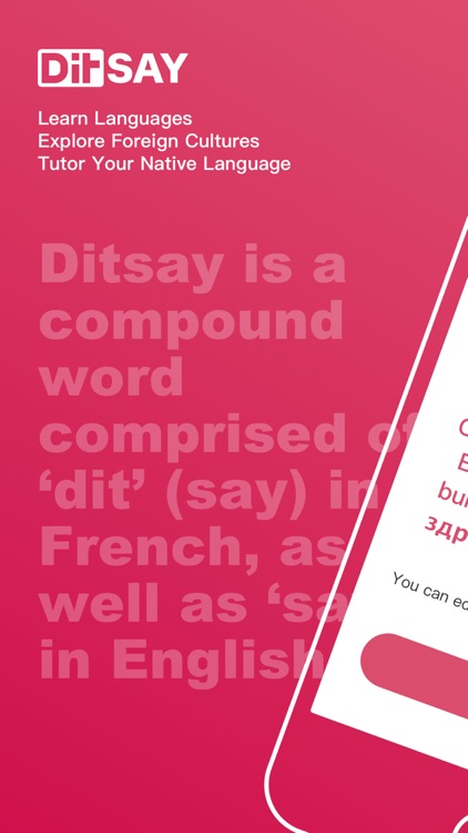 Ditsay - Language Exchange