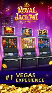 royal jackpot slots & casino iphone screenshot 1