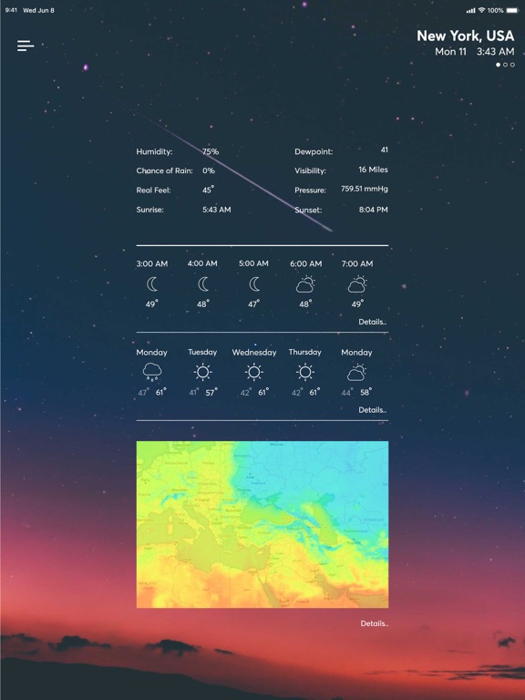 天気 予報: 天気のおすすめ画像2