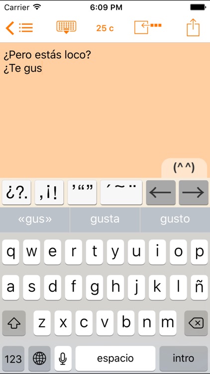 Easy Mailer Spanish Keyboard