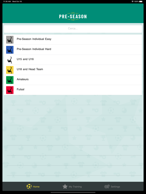 Screenshot #4 pour Pre-Season Soccer training