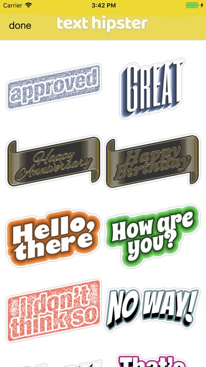 text hipster