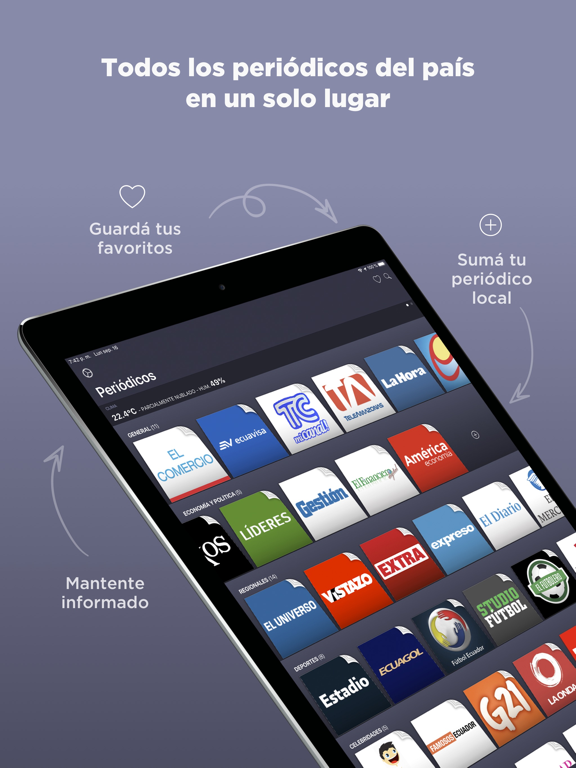 Screenshot #4 pour Periódicos Ecuatorianos
