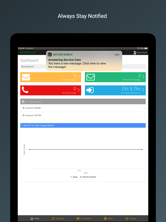 ASC Mobile iPad screenshot 3 - Business app