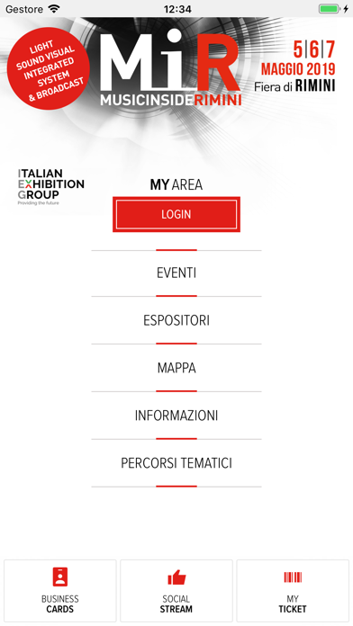 Screenshot #1 pour MIR - Music Inside Rimini
