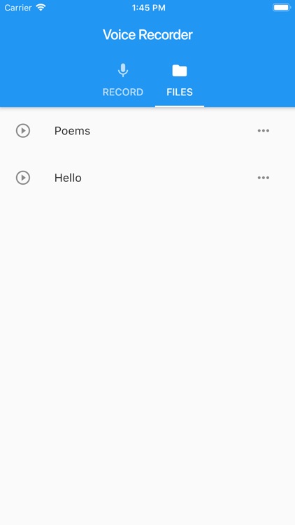 i Voice Recording screenshot-3