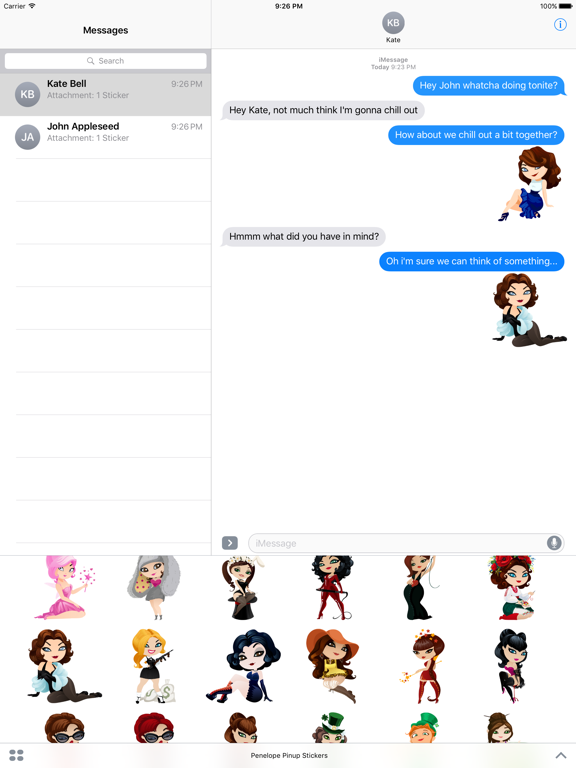 Screenshot #4 pour Penelope Pinup Stickers