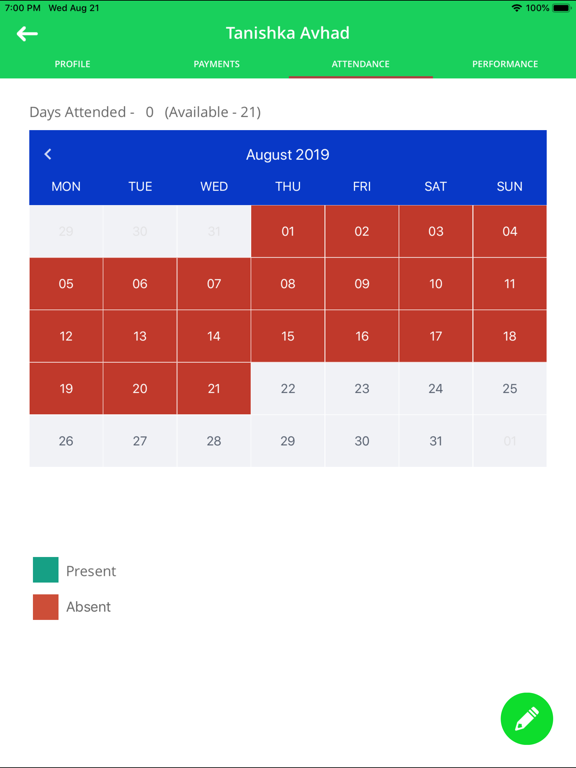 App screenshot