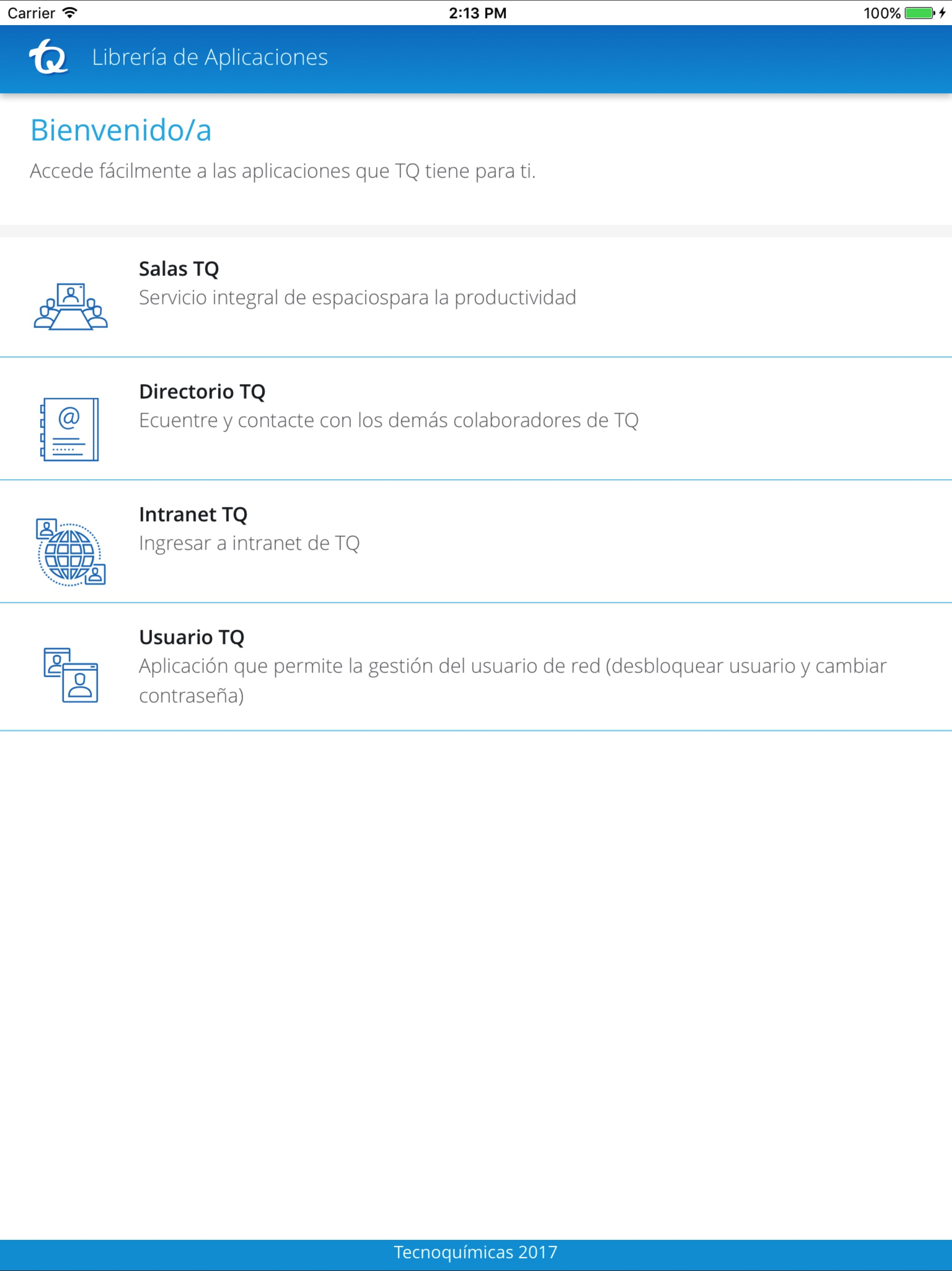 Aplicaciones TQ screenshot 4