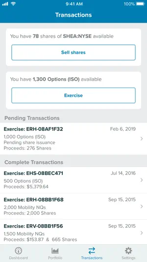 Stock Plan screenshot 4