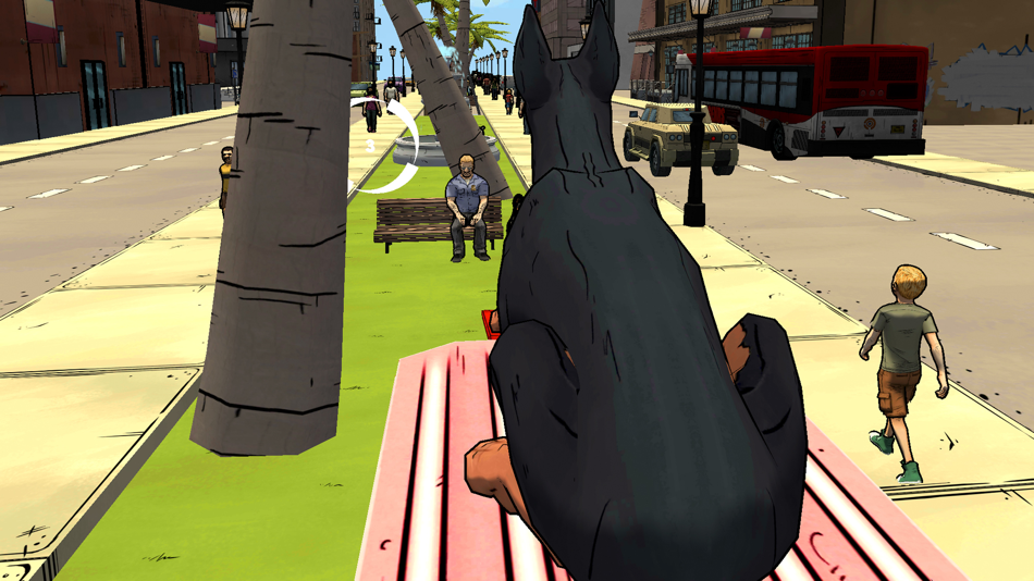 #1. Hover Dog 3D (iOS) 由: Behdad Sami