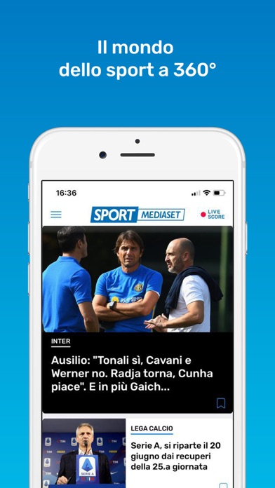 Screenshot #1 pour SportMediaset