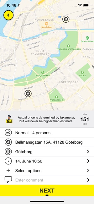 Taxi Göteborg(圖2)-速報App