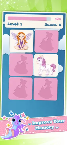 Game screenshot Matching family game: Princess apk