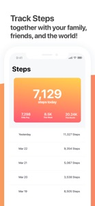 StepWorld - Easy Step Tracking screenshot #2 for iPhone