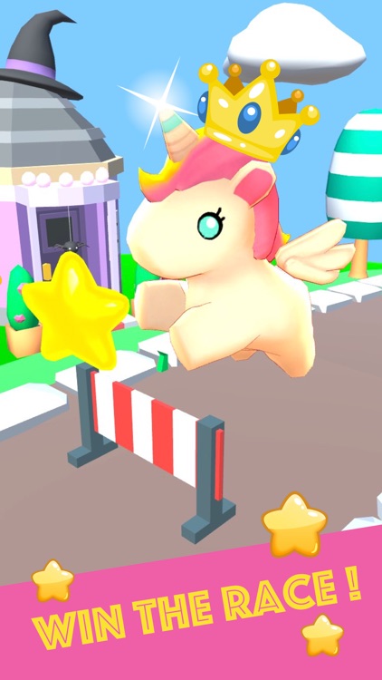 Cute Unicorn: running games