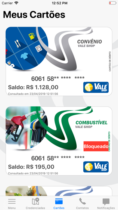 ValeShop Benefícios Screenshot