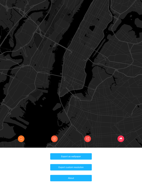 Screenshot #5 for ArtMap - Make wallpaper by map