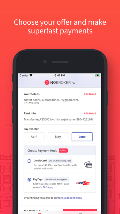 NoBroker Pay - Pay Rent Online Screenshot