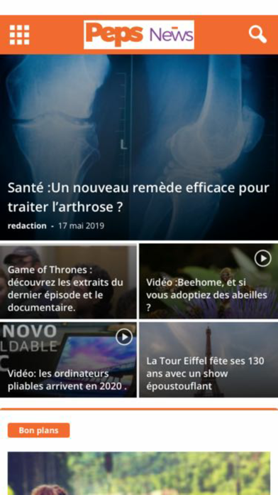 Screenshot #1 pour Pepsnews