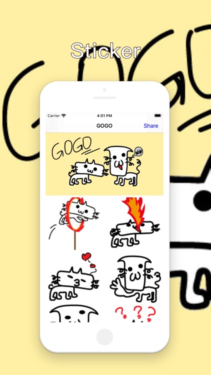 GOGO-Sticker