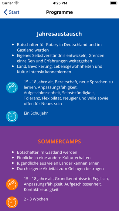 Rotary Jugenddienst D1860 Screenshot