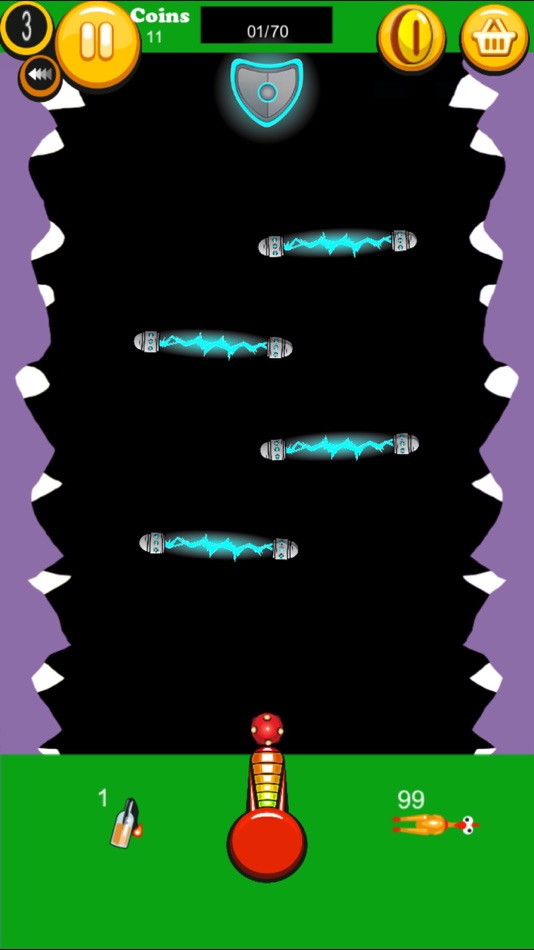 #3. لعبة كرة النار (iOS) 由: Raja' Ibrahim