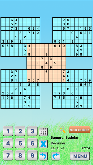 Samurai Sudoku Screenshot