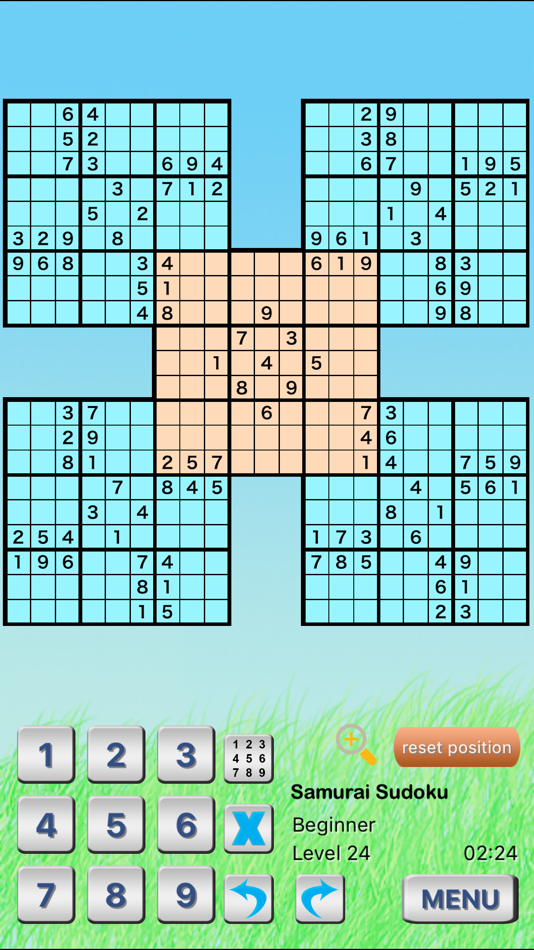 #4. Samurai Sudoku (iOS) Podle: Stanley Lam
