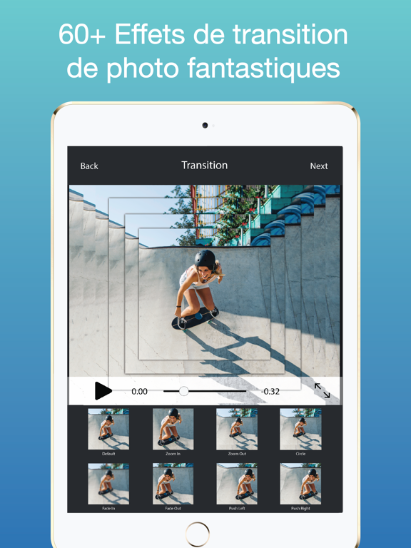 Screenshot #5 pour diaporama : photo en vidéo