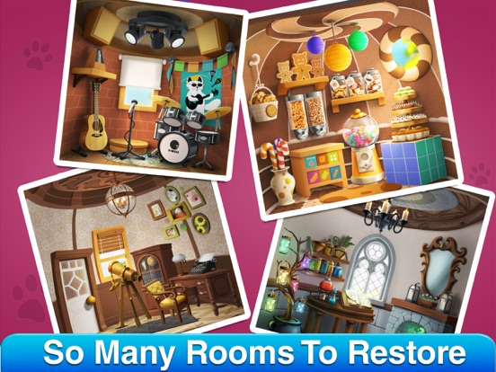 Cat Home Design: Kitten House iPad screenshot 7 - Games app