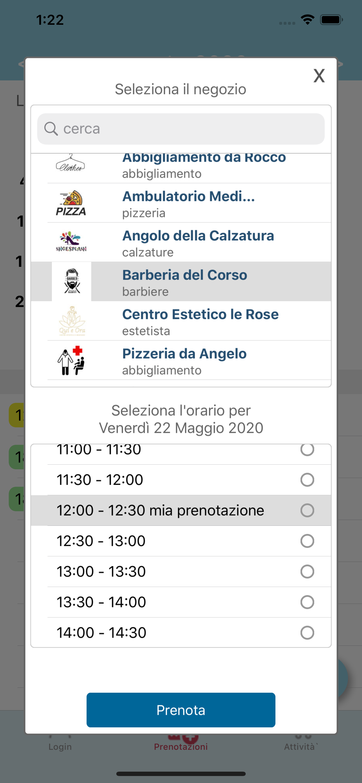 prenotaMi screenshot 2