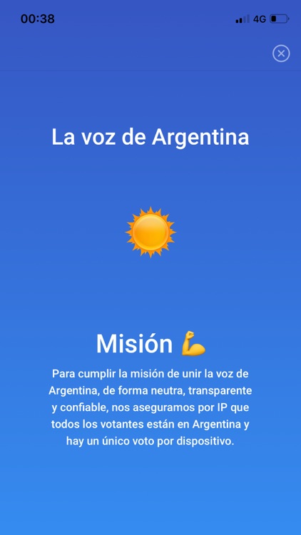 La voz de Argentina