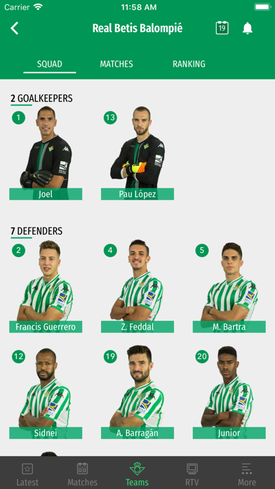 Real Betis Balompié screenshot 4