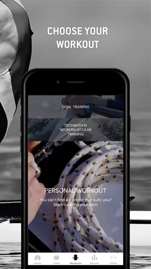 Captura de pantalla de SkillRow en iPhone 6