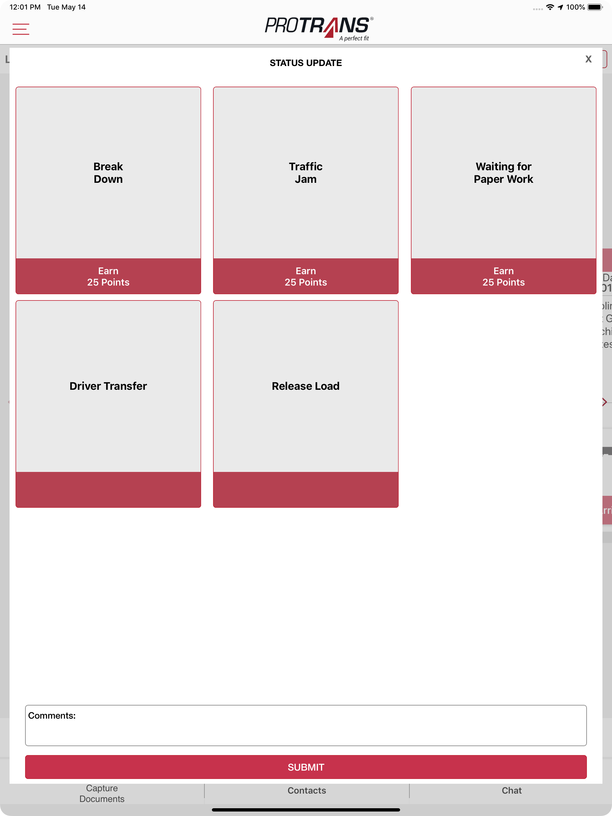 Protrans Driver App screenshot 13