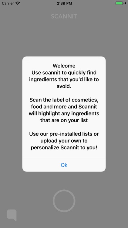 Ingredient Scanner