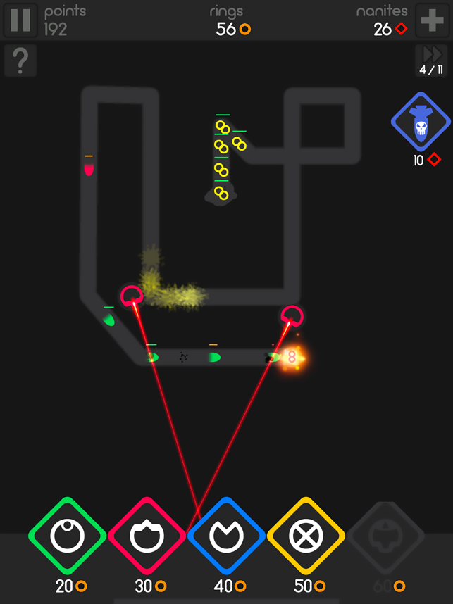 ‎Color Defense - A TD Puzzler Screenshot